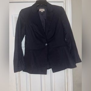 Like New, LOFT  Black Jacket, Size O Petite